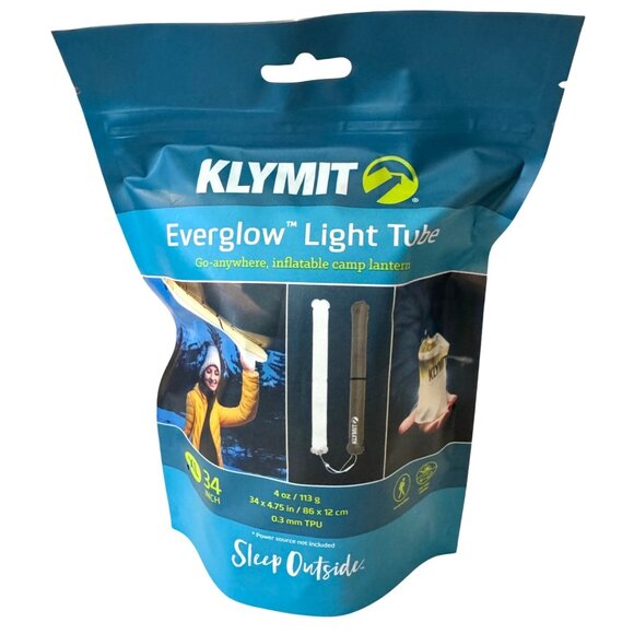 Klymit Everglow™ Light Tube Inflatable Camp Lantern XL 34 inches - Picture 1 of 5